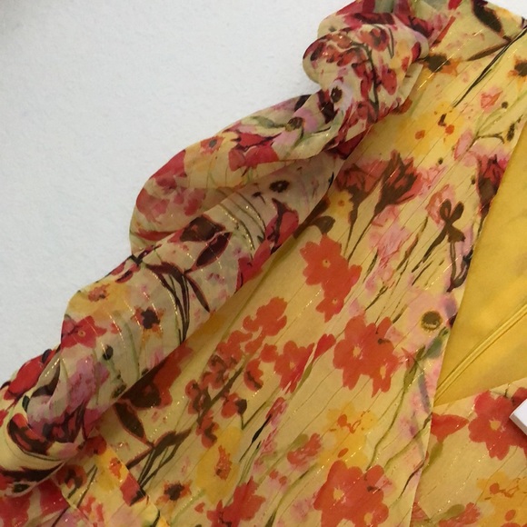 Walter Baker Adriana Dress Yellow Tulip size 2 - Picture 6 of 8